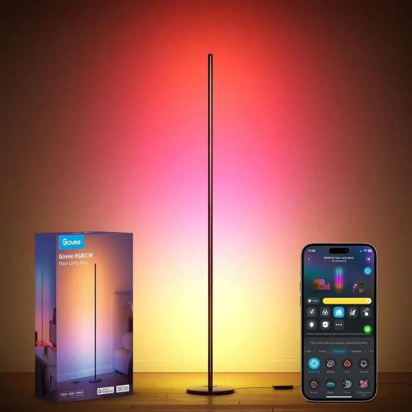 Govee H6076 RGBIC Floor Lamp Basic LED 1000 Lumen