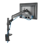 ⁦ذراع شاشة Hama Monitor Holder with Height-adjustable Gas Spring Swivel Tilt 13-35⁩ - الصورة ⁦2⁩