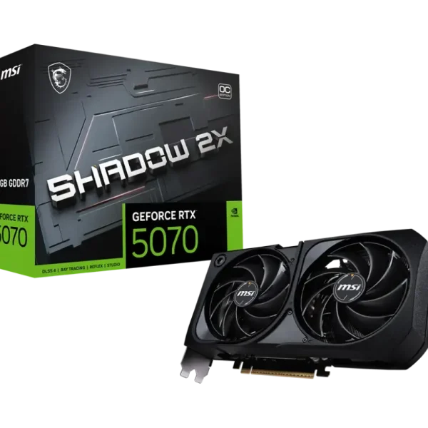 MSI GeForce RTX 5070 12G SHADOW 2X OC