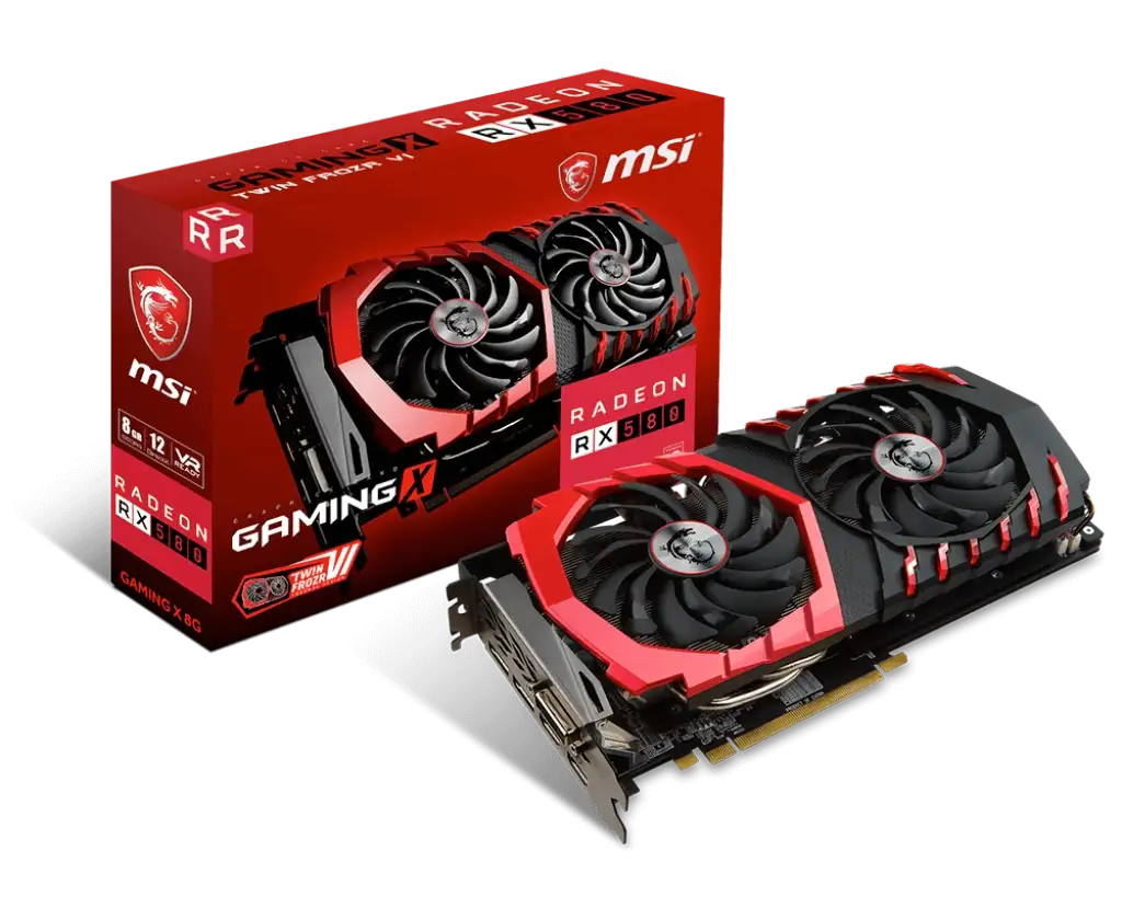 MSI Radeon RX 580 GAMING X 8G MSI Radeon RX 580 GAMING X 8G