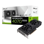 PNY GeForce RTX 4070 SUPER 12GB VERTO Overclocked Dual Fan DLSS 3
