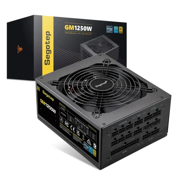 Segotep 1250W ATX 80+ Gold Fully Modular Gaming Power Supply
