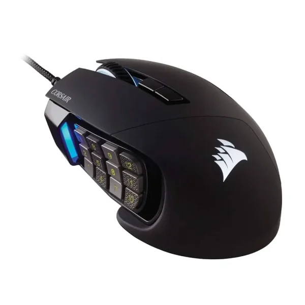 Corsair SCIMITAR RGB ELITE Optical MOBAMMO Gaming Mouse