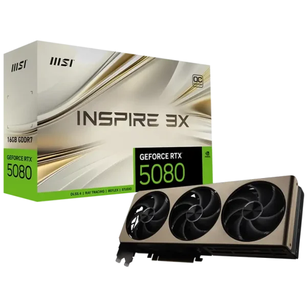 MSI GeForce RTX 5080 16G INSPIRE 3X OC