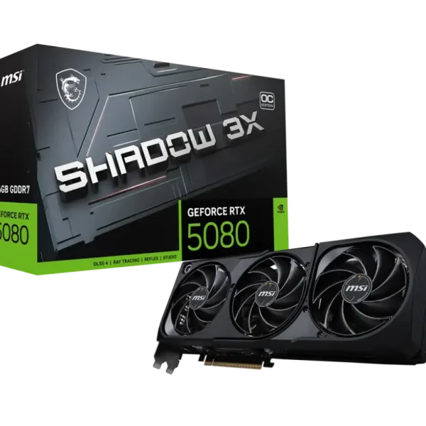MSI GeForce RTX 5080 16G SHADOW 3X OC