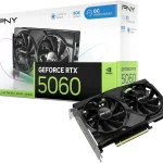 PNY NVIDIA GeForce RTX 5060 OC Dual Fan 8GB GDDR7