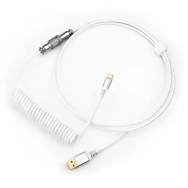 Redragon A115 Coiled Cable USB-C For Gaming Keyboard