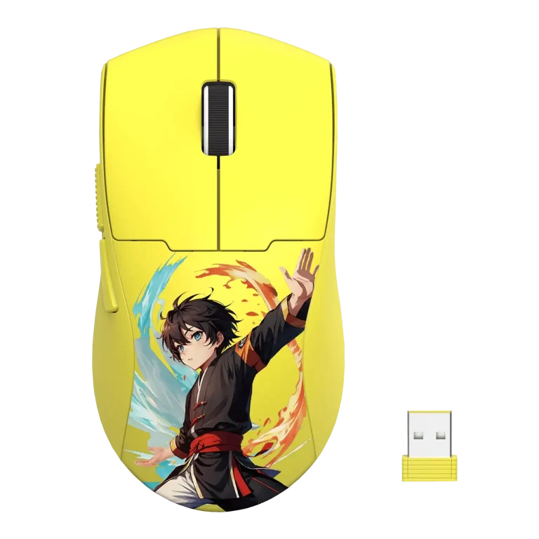 Redragon K1NG M918 MAX 1K Hz 3-Mode Wireless Anime Gaming Mouse