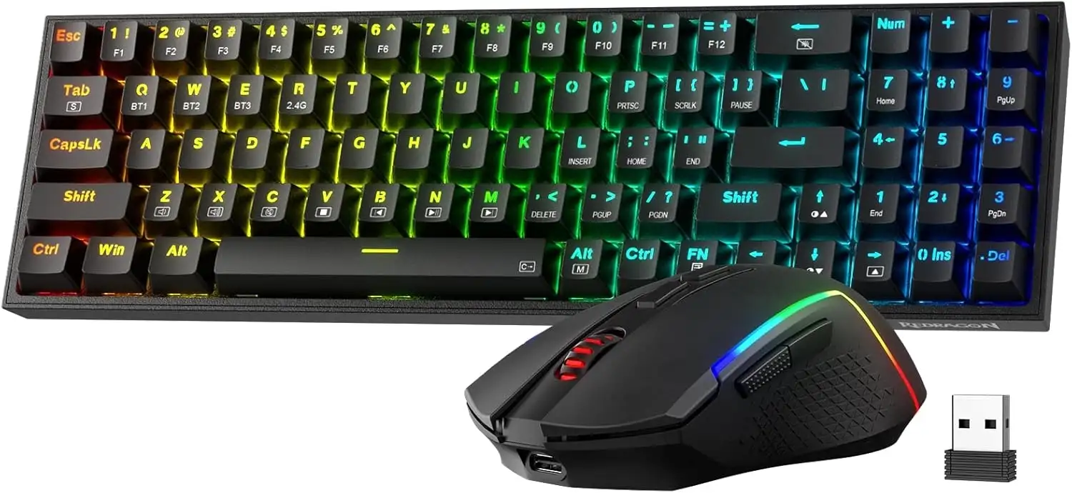 Redragon S136 Gaming Keyboard & Mouse Combo Redragon S136 Gaming Keyboard & Mouse Combo