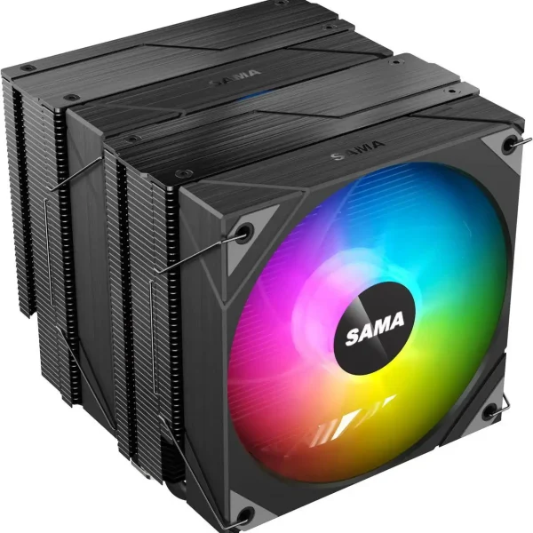 SAMA 6PDW ARGB CPU Air Cooler 120mm