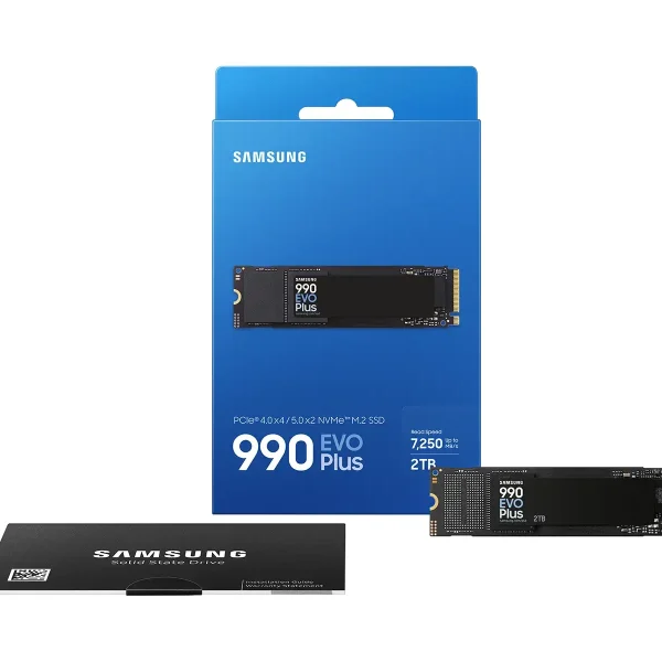 SAMSUNG 990 EVO Plus 2 TB SSD Gen4 NVMe M.2 7220MB/s