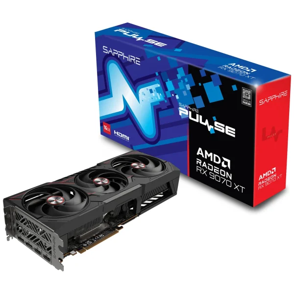SAPPHIRE PULSE AMD Radeon RX 9070 XT GPU