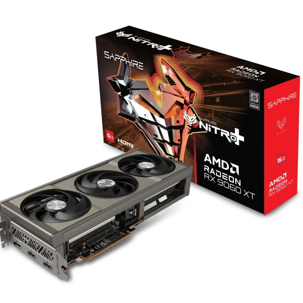 Sapphire Nitro+ Radeon RX 9060 XT Gaming 16GB GDDR6 OC