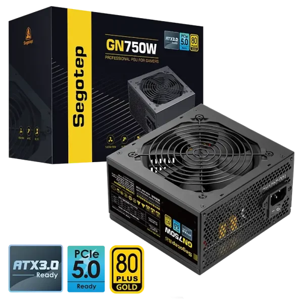 Segotep GN750W Gold 80+ ATX 3.0 Non Modular PCIe 5.0