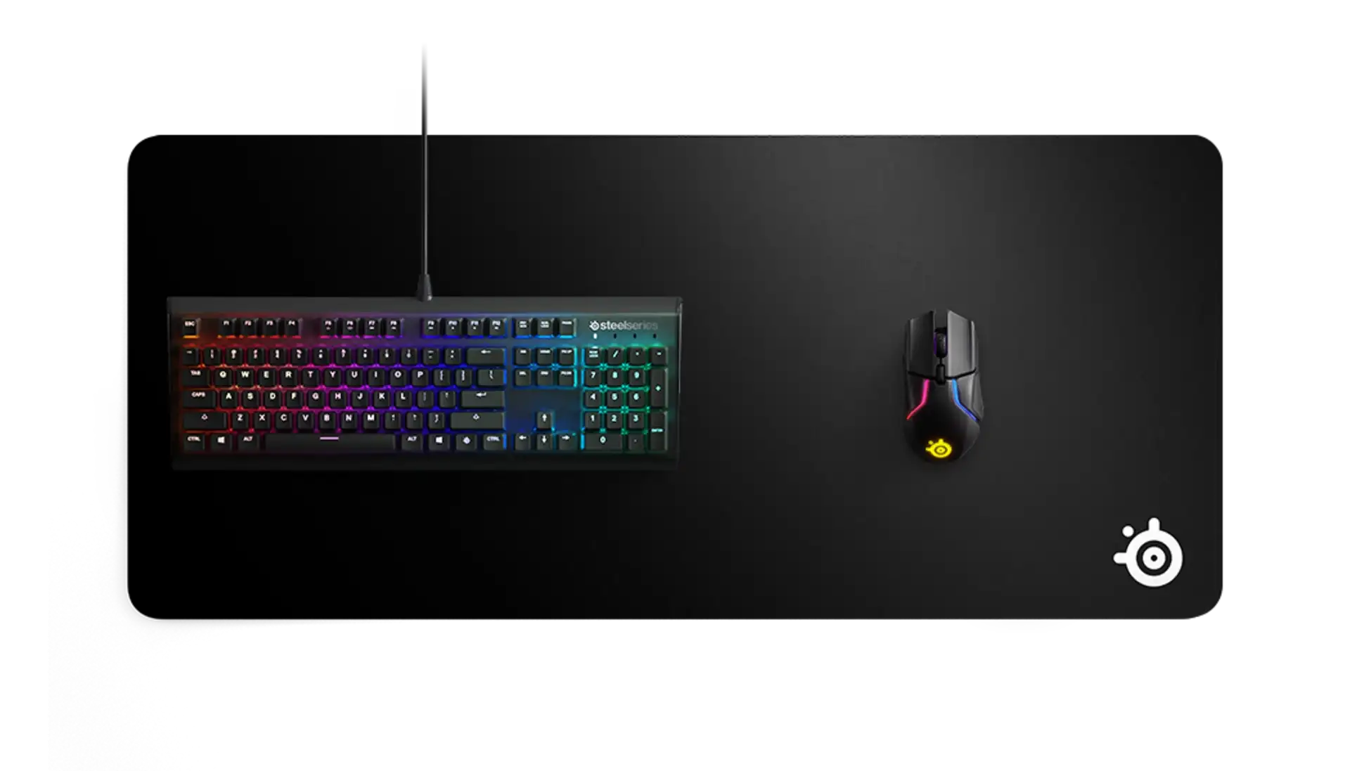 SteelSeries QcK Heavy XXL Extra Thick Micro Woven Mousepad SteelSeries QcK Heavy XXL Extra Thick Micro Woven Mousepad