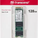 TRANSCEND 110S PCIe M.2 SSD Gen3x4 128GB NVME 1500MB/s