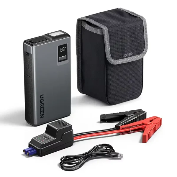 UGREEN Car Battery Jump Starter Zero Voltage Switch 1000A UltraSafe 12000mAh
