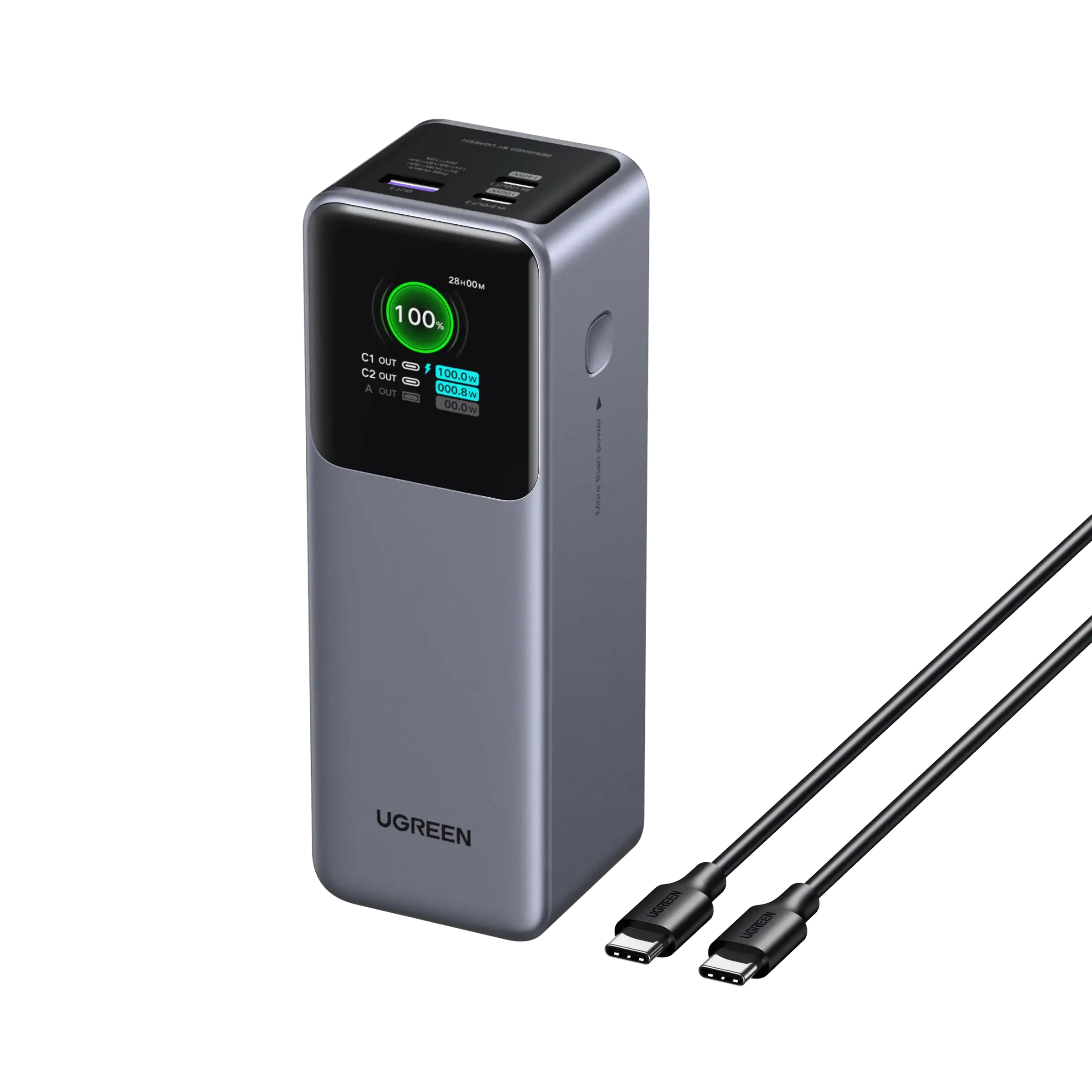 UGREEN UGREEN Nexode Power Bank 25000mAh 200W with Smart Digital Display UGREEN UGREEN Nexode Power Bank 25000mAh 200W with Smart Digital Display