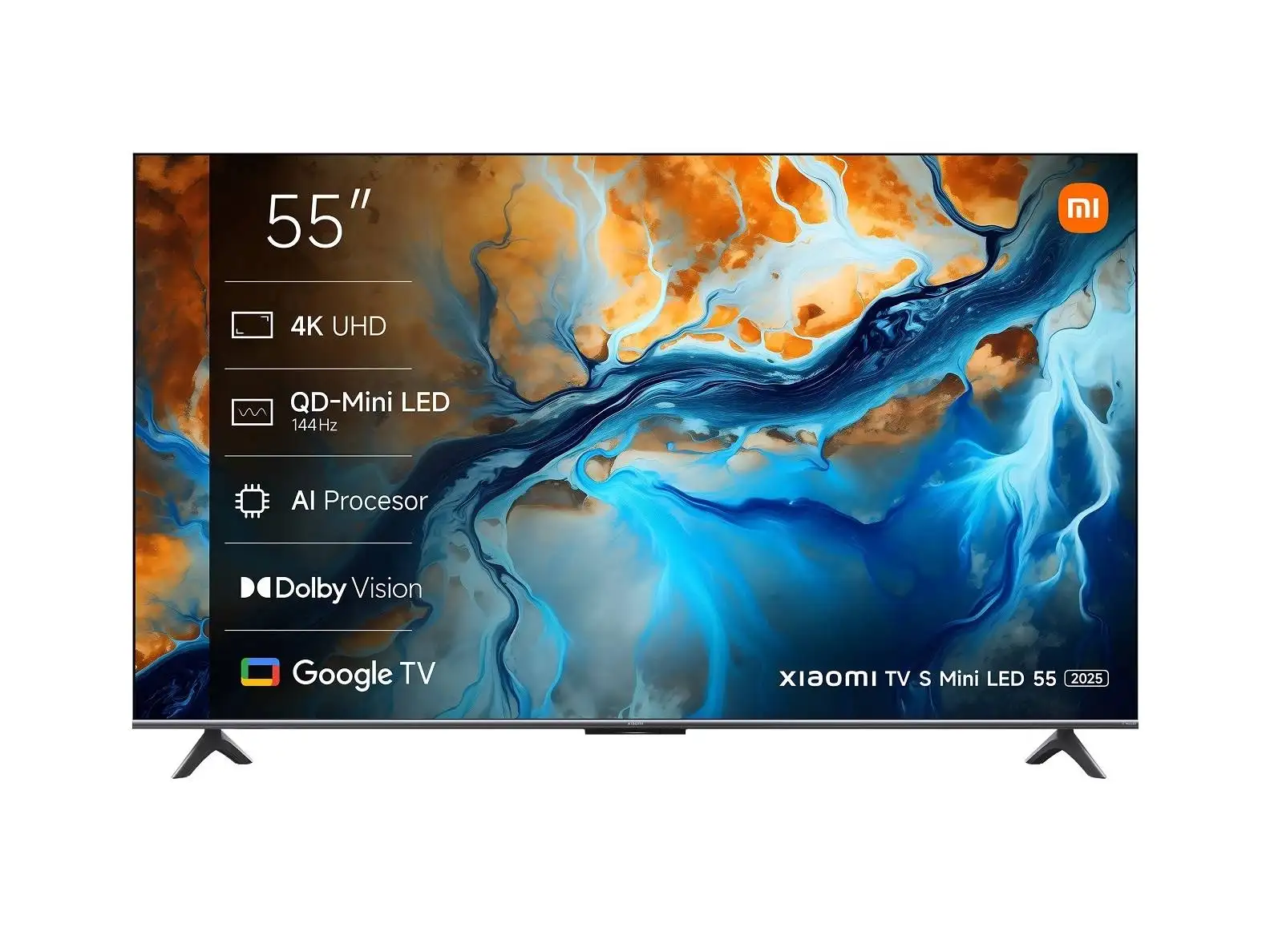 تلفزيون شاشة Xiaomi TV S Mini LED 55 2025 4K 144Hz - كلش زين تلفزيون شاشة Xiaomi TV S Mini LED 55 2025 4K 144Hz - كلش زين
