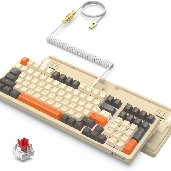 ATTACK SHARK K98 Wired 100 Keys USB C Cable