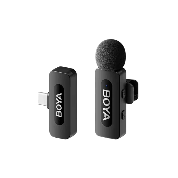 BOYA BY-V10 Next-Gen Dual-Channel Wireless Microphone