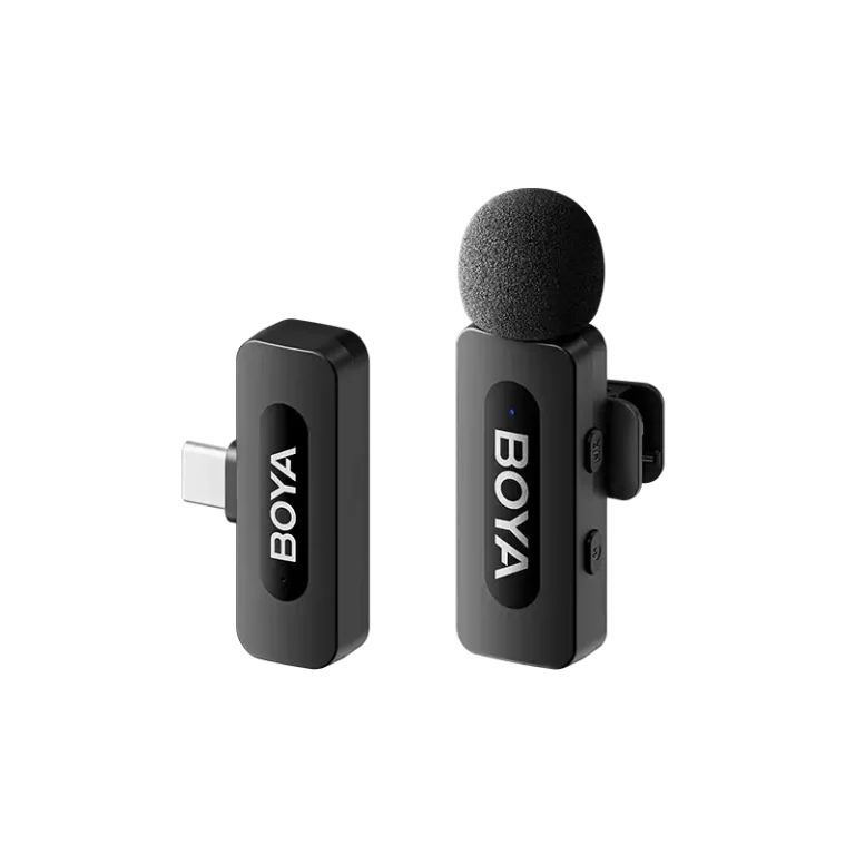 BOYA BY-V10 Next-Gen Dual-Channel Wireless Microphone