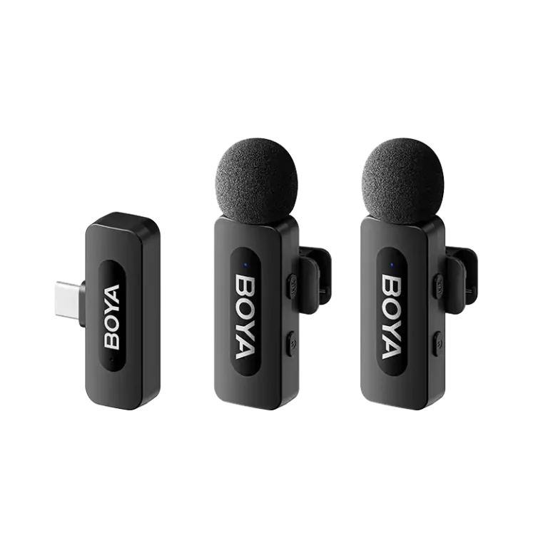 BOYA BY-V20 Next-Gen Dual-Channel Wireless Microphone