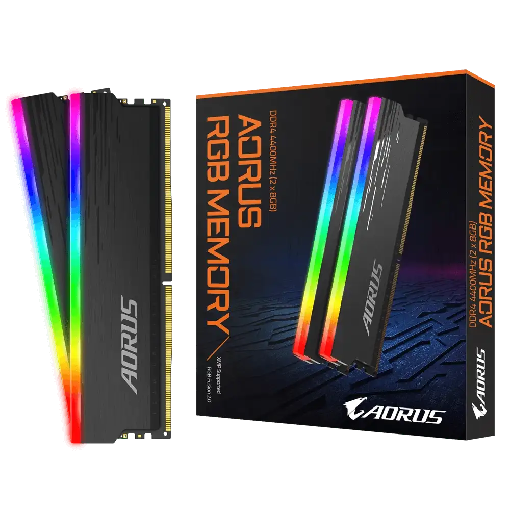 GIGABYTE AORUS RGB Memory 4400MTs 16GB (2x8GB) RAM GIGABYTE AORUS RGB Memory 4400MTs 16GB (2x8GB) RAM