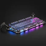 ⁦كيبورد GravaStar Mercury K1 Pro Gaming Keyboard Cyberpunk Edition⁩ - الصورة ⁦2⁩