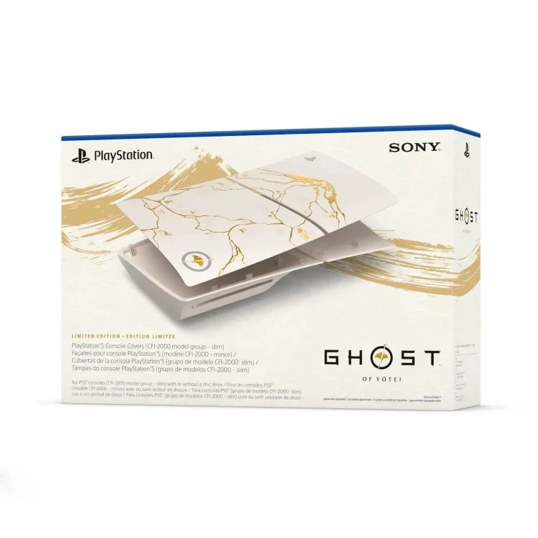 PlayStation 5 Console Ghost of Yotei Gold Limited Edition Bundle (slim) 1TB