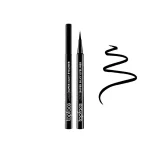 توب فيس قلم ايلاينر وتر بروف سوبر سيلكي DEEP BLACK