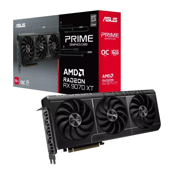ASUS Radeon™ RX 9070XT 16GB PRIME OC Edition