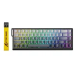 ⁦كيبورد ATTACK SHARK X68 HE Rapid Trigger Keyboard Magnetic Switch⁩ - الصورة ⁦3⁩