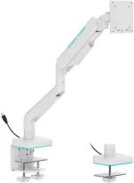 GamerTek Pivot Single RGB Monitor Arm Support 17- 49 Screens