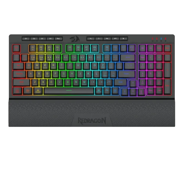 Redragon SHIVA K515 RGB 98 Keys Membrane Gaming Keyboard Tri-Mode