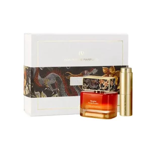 كونتيس دي بارفام سيت عطر SHANGHAI او دي بارفام 100 مل+عطر مني 20 مل