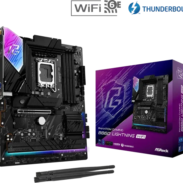 ASROCK B860 Lightning WiFi Intel Phantom Gaming