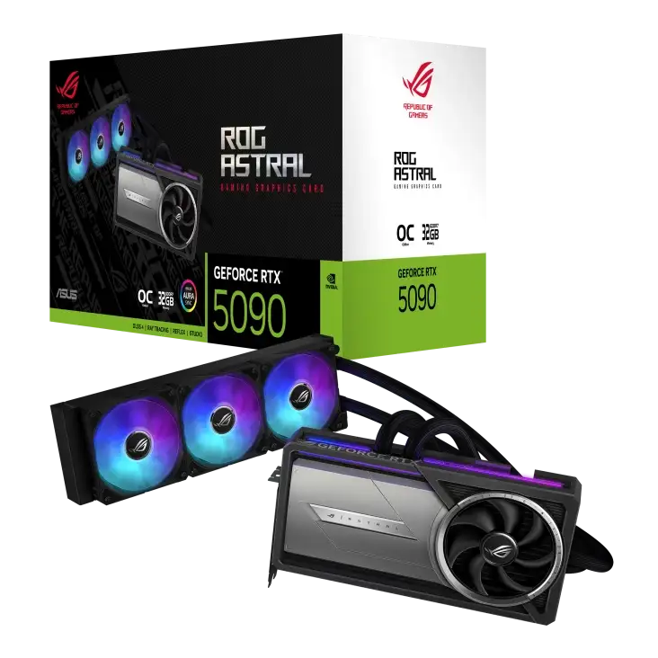ASUS ROG Astral LC GeForce RTX 5090 32GB GDDR7 OC Edition ASUS ROG Astral LC GeForce RTX 5090 32GB GDDR7 OC Edition