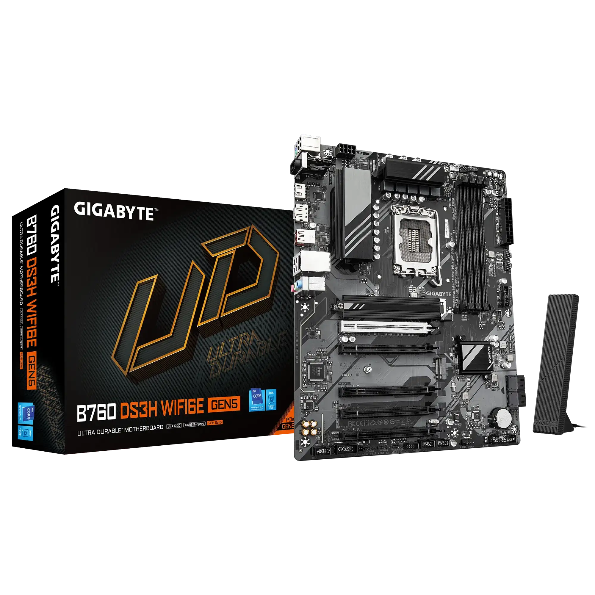 GIGABYTE B760 DS3H WIFI6E GEN5 Intel LGA1700 GIGABYTE B760 DS3H WIFI6E GEN5 Intel LGA1700