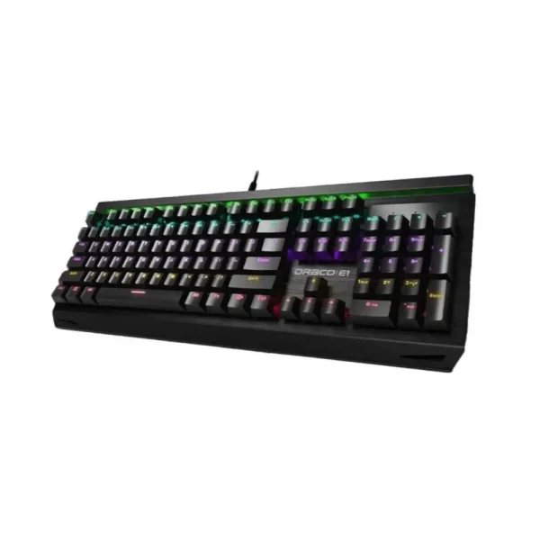KWORLD GAMING KEYBOARD DRACO E1 MECHANICAL USB RGB
