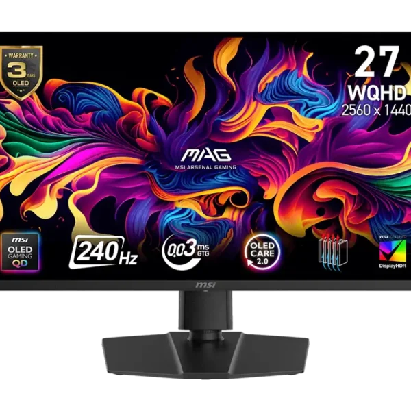 MSI MAG 273QP QD-OLED X24 Gaming Monitor 240Hz 0.03ms