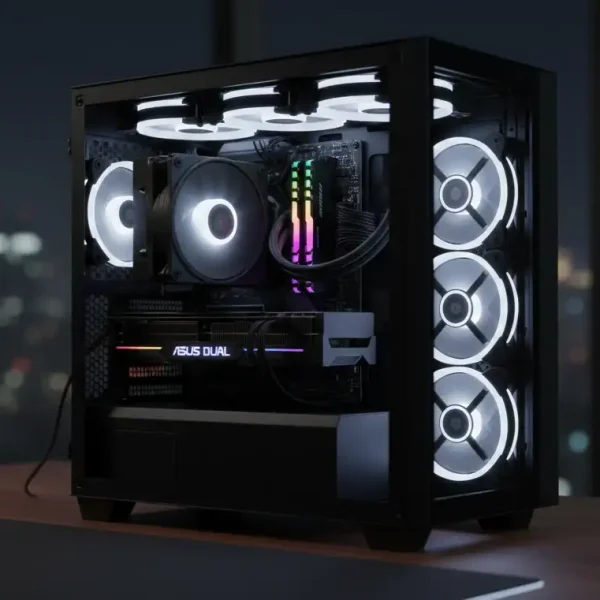 PC Core i5-14400F GeForce RTX 5060 Ti OC B760M-E DDR5 16GB 5600 1TB SSD