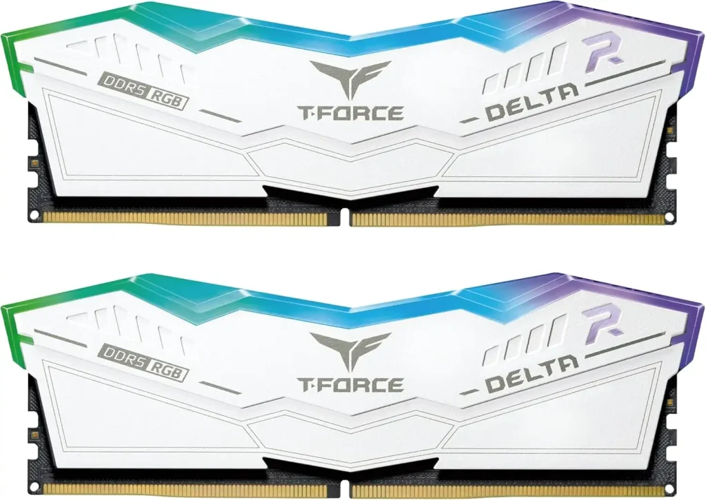 TEAMGROUP T-Force Delta RGB DDR5 32GB (2x16GB) CL40 5600 XMP & EXPO