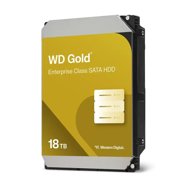 WD Gold Enterprise Class SATA HDD 18TB 7200RPM 269MBs
