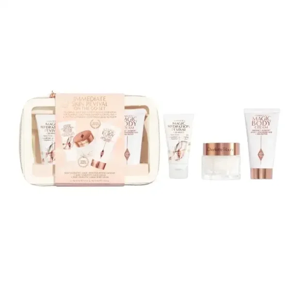 شارلوت تيلبيري سيت للعناية بالبشرة 3 قطع IMMEDIATE SKIN