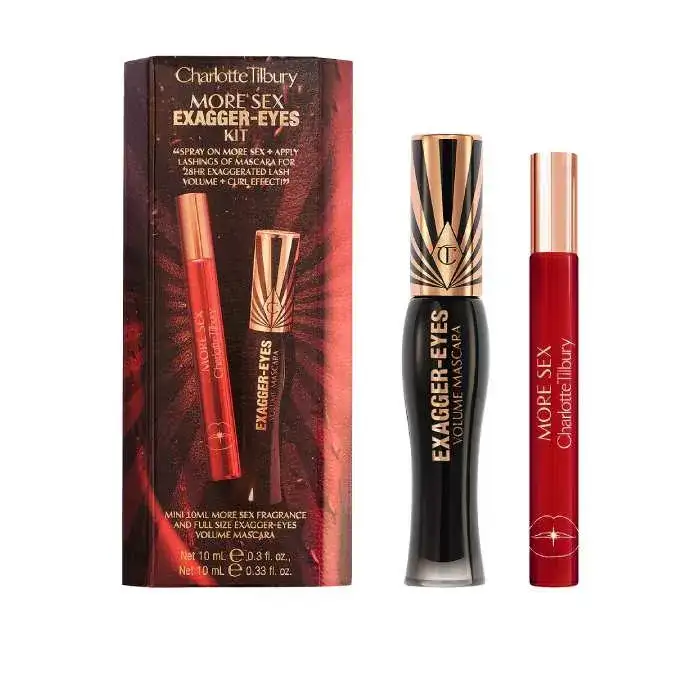 شارلوت تيلبيري ماسكارا + عطر ميني MORE SEX