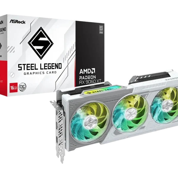 ASROCK AMD Radeon RX 9060 XT Steel Legend 16GB OC