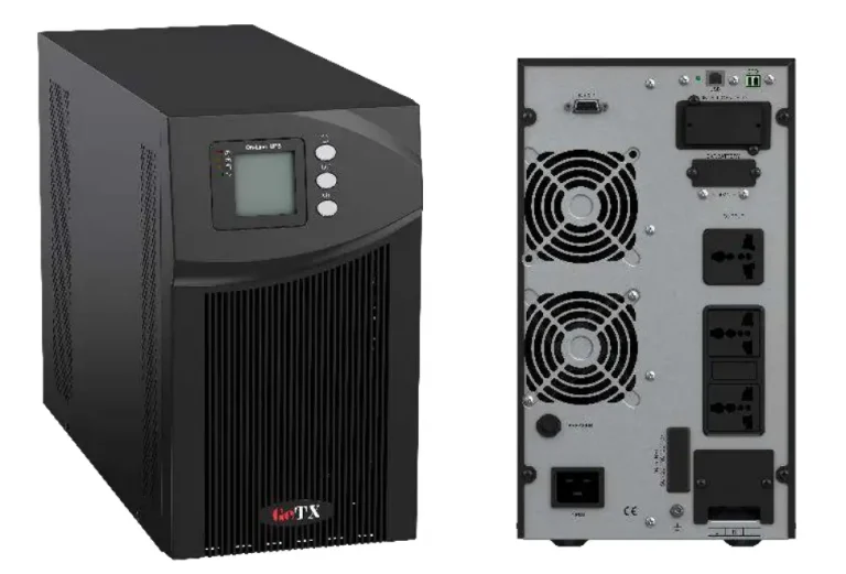 GETX UPS 2000VA 1800W ONLINE 4 Batteries