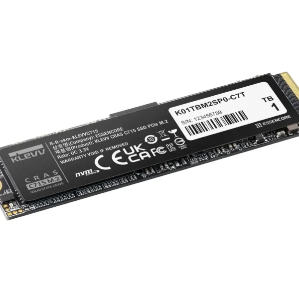 KLEVV CRAS C715 SSD M.2 NVMe PCIe Gen3x4 1TB