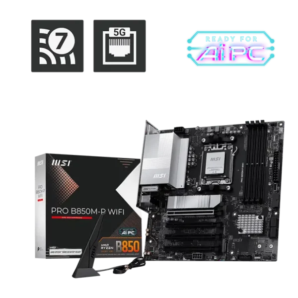 MSI PRO B850M-P WIFI AMD